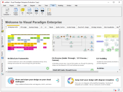 Visual Paradigm Enterprise Edition - tools-menu