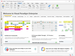 Visual Paradigm Enterprise Edition - diagram-menu