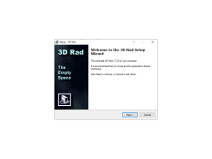 3D Rad - welcome-screen-setup