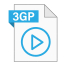 3GP Player logo