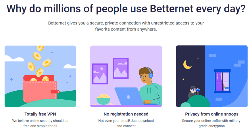 Betternet VPN: Is it worth buying in 2024? Detailed review.
