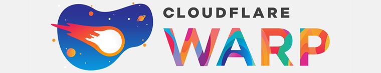 Warp by Cloudflare logo