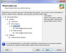 ABF Outlook Backup screenshot 1