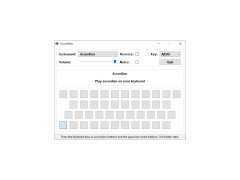 Accordion Keyboard - main-screen