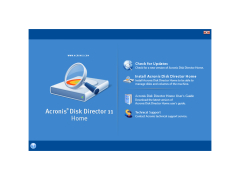 Acronis Disk Director - welcome