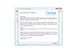 Acronis Drive Monitor - about-application