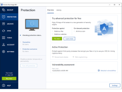 Acronis True Image 2019 - protection