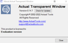 Actual Transparent Window screenshot 2