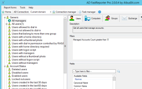 AD FastReporter screenshot 1