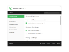 Adguard - settings