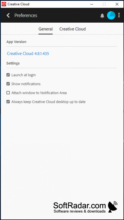 adobe cloud download app windows update