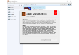 Adobe Digital Editions - about-application