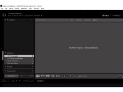 Adobe Photoshop Lightroom CC - working-page
