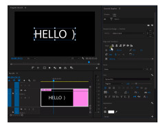 Adobe Premiere Pro CC - text-editor