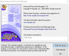 Advanced Password Manager screenshot 2