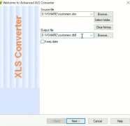 Advanced XLS Converter - Screenshot 2