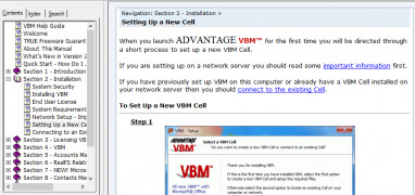 Advantage VBM screenshot 1