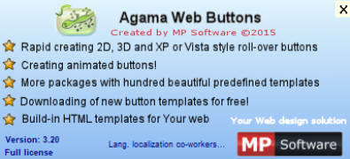 Agama Web Buttons screenshot 2