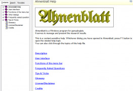 Ahnenblatt Portable screenshot 3