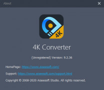Aiseesoft 4K Converter screenshot 2