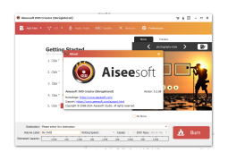 Aiseesoft DVD Creator - about-application