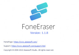 Aiseesoft FoneEraser screenshot 2