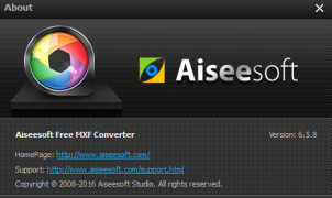 Aiseesoft Free MXF Converter screenshot 2
