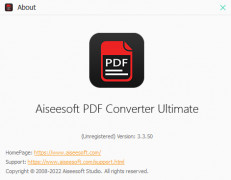 Aiseesoft PDF Converter Ultimate screenshot 2