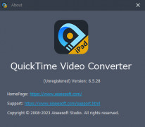 Aiseesoft QuickTime Video Converter screenshot 2