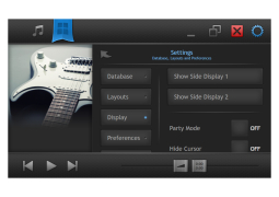 AlbumPlayer - display-settings