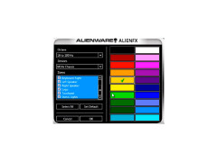 Alienware AlienFX - main-screen