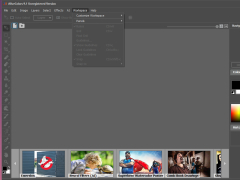 Alivecolors Freeware - workspace-menu