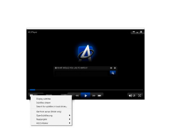 ALLPlayer - subtitles-settings