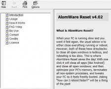 AlomWare Reset screenshot 2