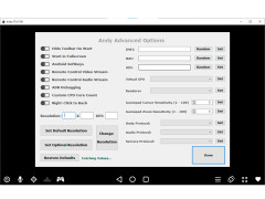 Andy Android Emulator - settings-in-application