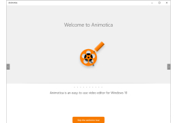 Animotica - Movie Maker - welcome-screen