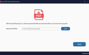 Any PDF Password Recovery - Screenshot 2