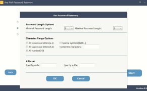 Any RAR Password Recovery - Screenshot 4