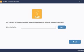 Any RAR Password Recovery - Screenshot 1