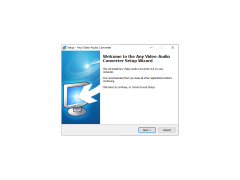 Any Video/Audio Converter - welcome-screen-setup
