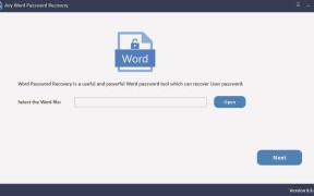 Any Word Password Recovery - Screenshot 2