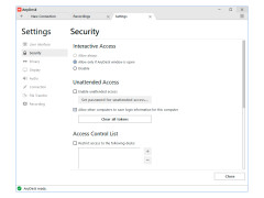 AnyDesk - security-settings