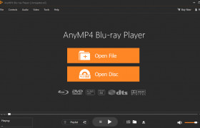 AnyMP4 Blu-ray Player screenshot 1