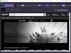 AnyStream - main-screen