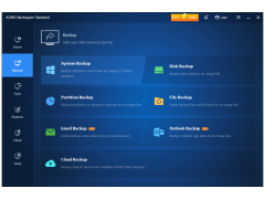 AOMEI Backupper - backup-page