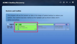 AOMEI OneKey Recovery - Screenshot 5