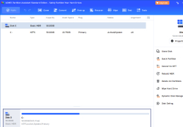 Aomei Partition Assistant - main-screen