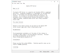 Apache HTTP Server - readme