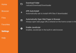 Apk Downloader - settings