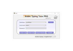 Arabic Typing Tutor Pro - main-screen